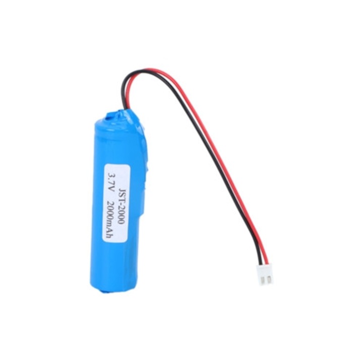 Baterie litiu 3.7V 2000mAh cu protectie la scurtcircuit si supracurent