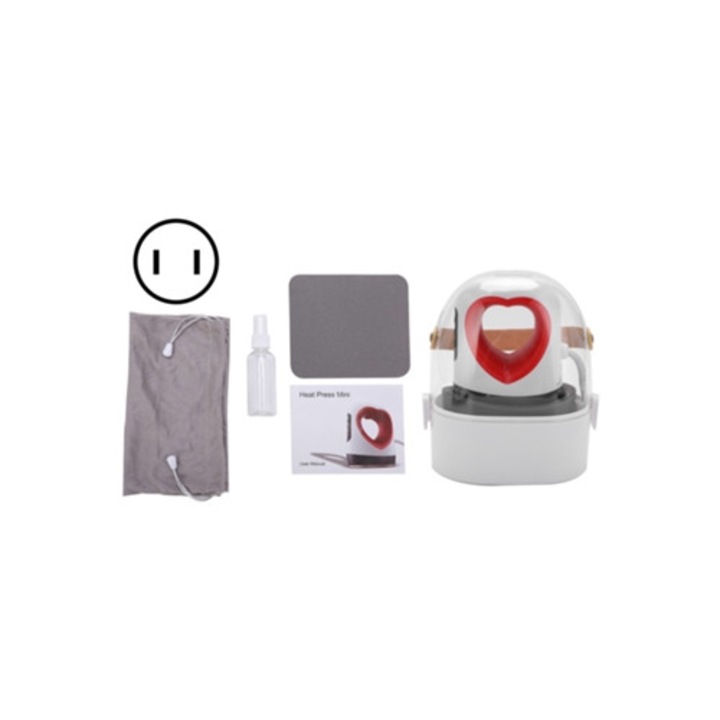 Мини преносим термопринтер за обувки и шапки, машина за термотрансфер