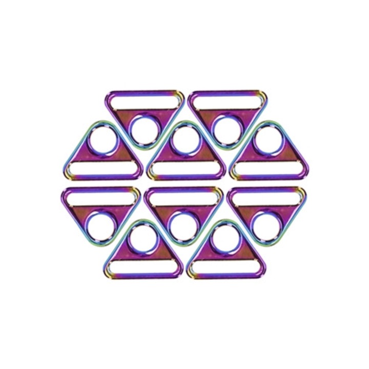 10 darab 38 mm-es cinkötvözet állítható csat, poggyász kiegészítők