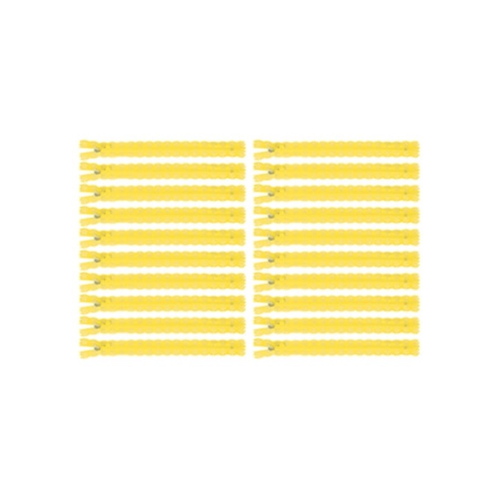 20 cm-es nylon csipke cipzár spirállal és virággal esküvői ruhákhoz