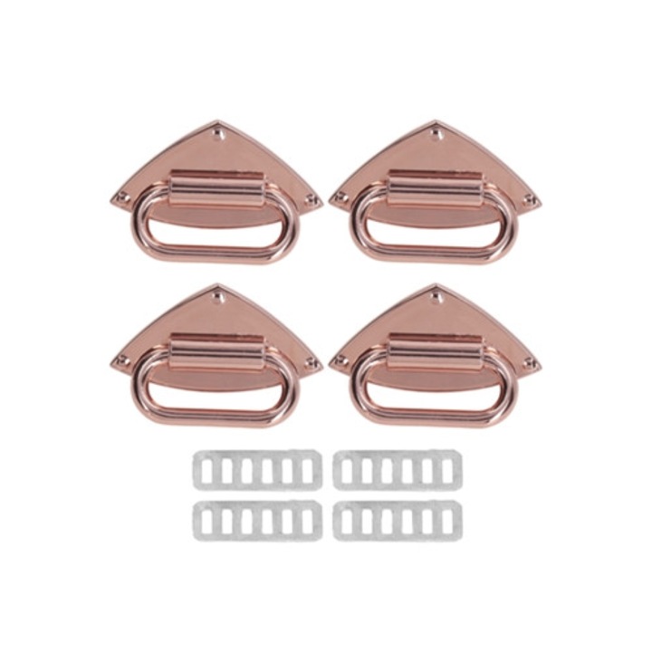 Fém ötvözet csat poggyászhoz, szett, 2 darab, tartós, táskákhoz és bőröndökhöz