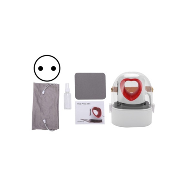 Преносима и лека термопреса за обувки и шапки