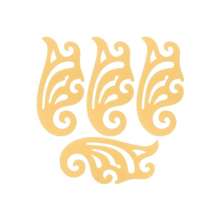 Set rigle curbate din plastic pentru taiere manuala, cusut si croitorie