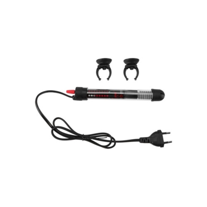 Incalzitor submersibil acvariu 220V 50W, automat, cu priza EU