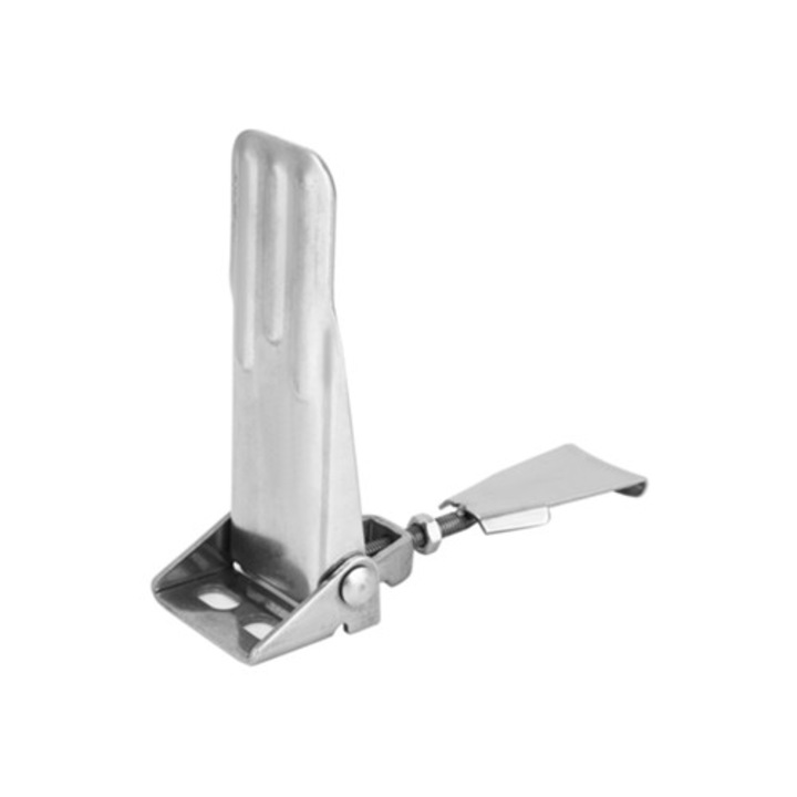 Megerősített, strapabíró rozsdamentes acél zár, bőröndökhöz és táskákhoz