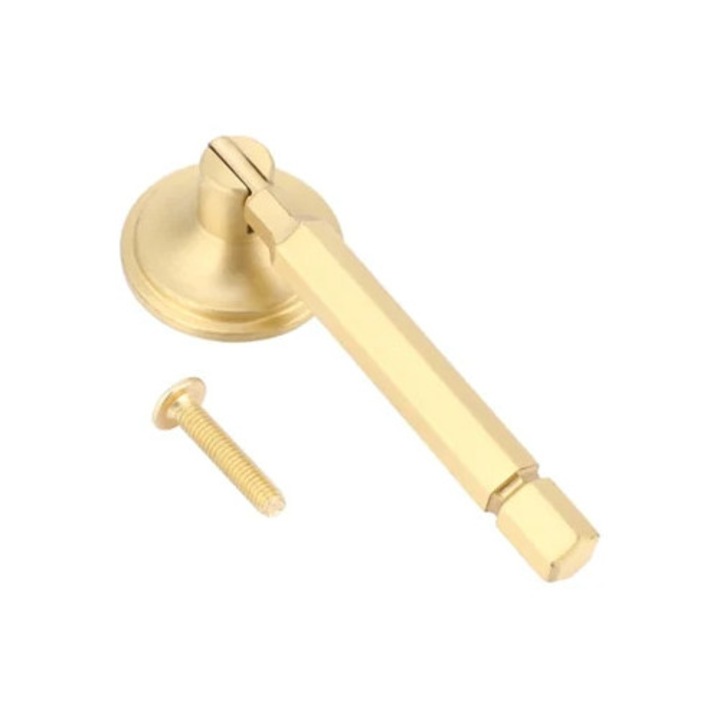 Kínai stílusú, egylyukú, arany színű sárgaréz ajtófogantyúk bútorokhoz