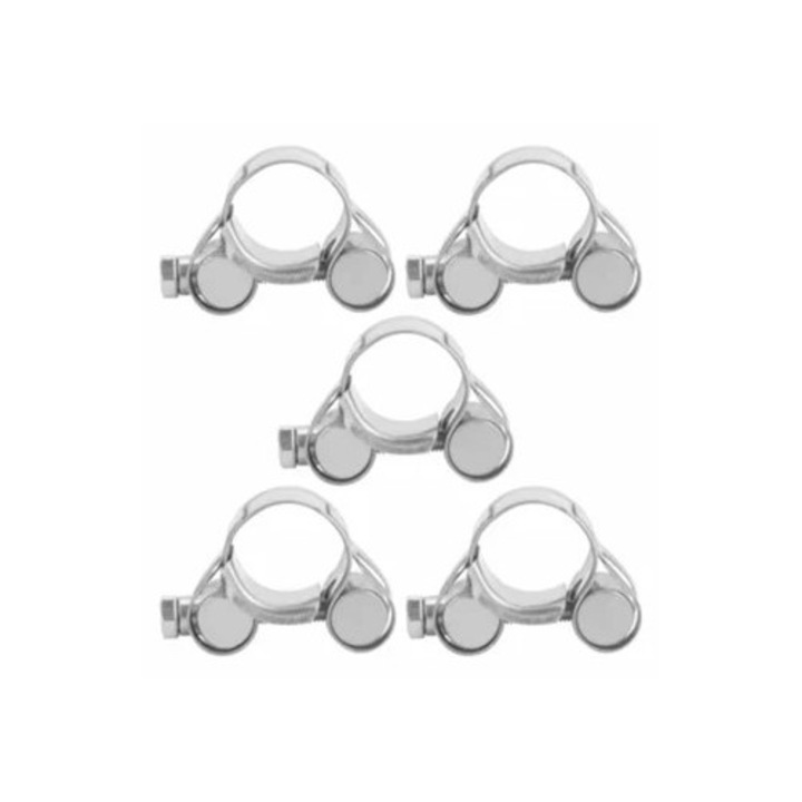 Set 5Pcs clips T-Bolt din otel inoxidabil 304, 20/22mm