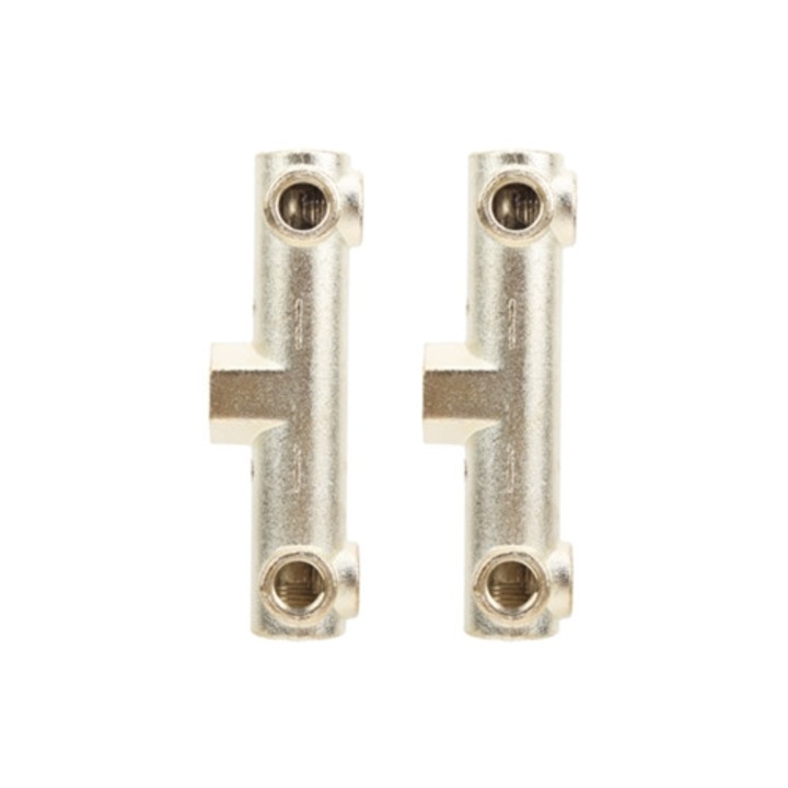 Conector 6 cai din aluminiu turnat G3/8 pentru pompa de aer si compresor