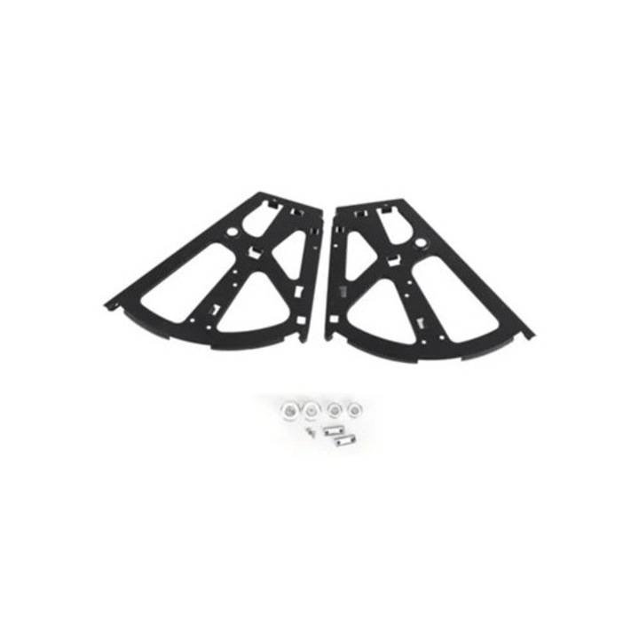 Kétszintes cipőszekrény, döntött fiók, bútorkiegészítők