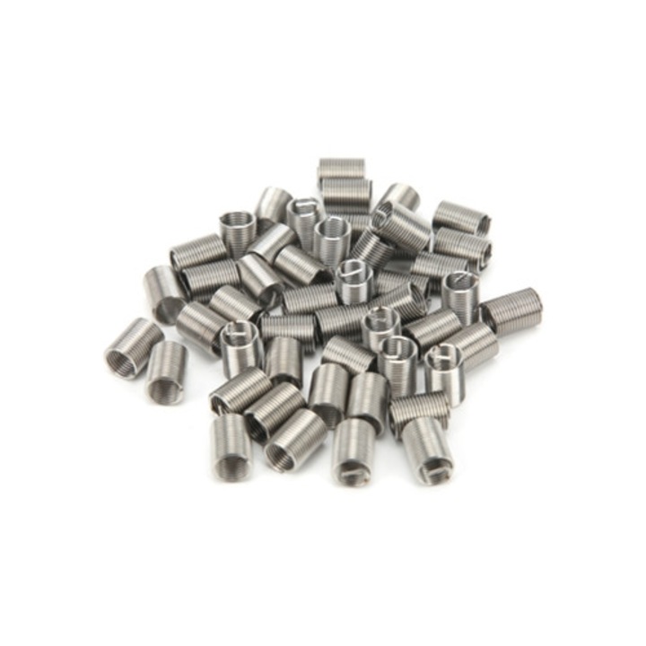 Set 50Pcs inserturi filetate M8x1x2.5d din otel inoxidabil