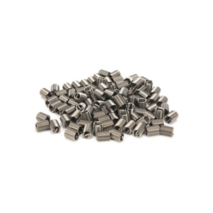 Set 100Pcs inserturi filetate M6x1x2.5d din otel inoxidabil