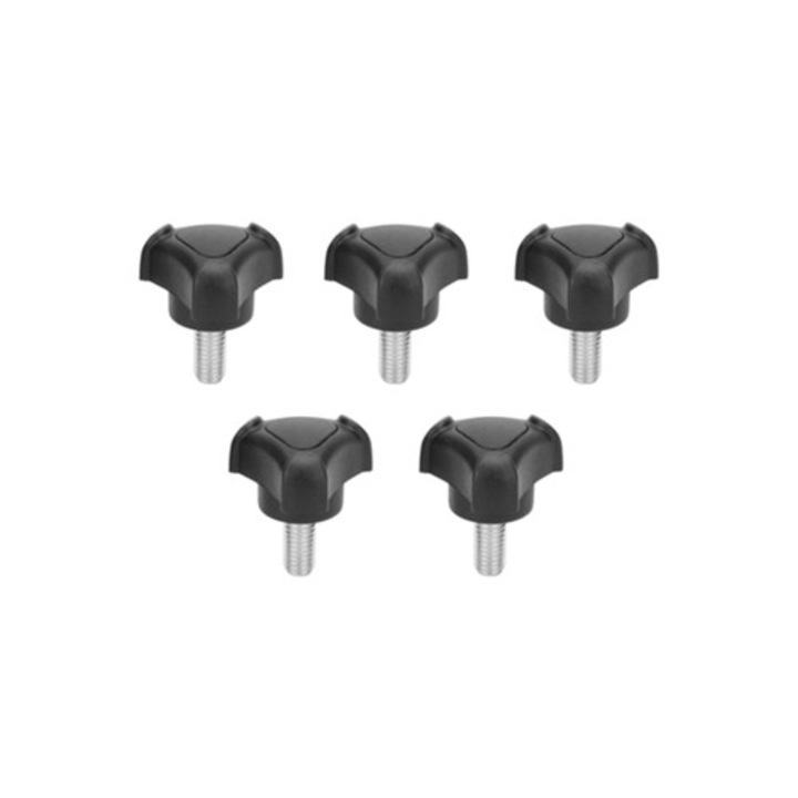 Suruburi M8 18 cu maner curbat, cap din plastic, set