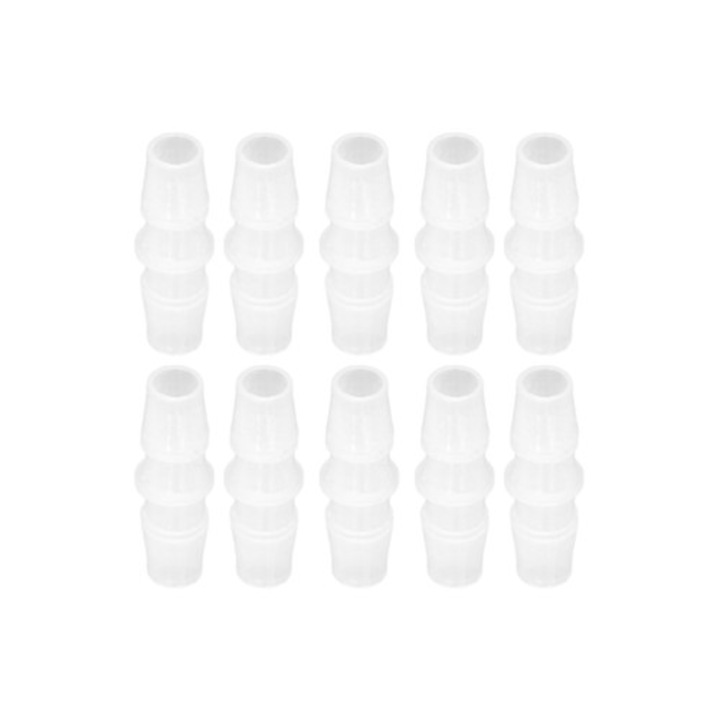 10 db PP szerelvénykészlet, csatlakozók, egyenes csatlakozó, egyenlő átmérő, egyenes típus