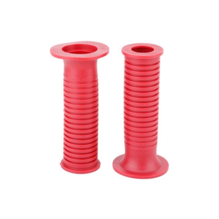 Set 2 manere universale pentru motocicleta, 1 inch, cauciuc moale, antiderapante