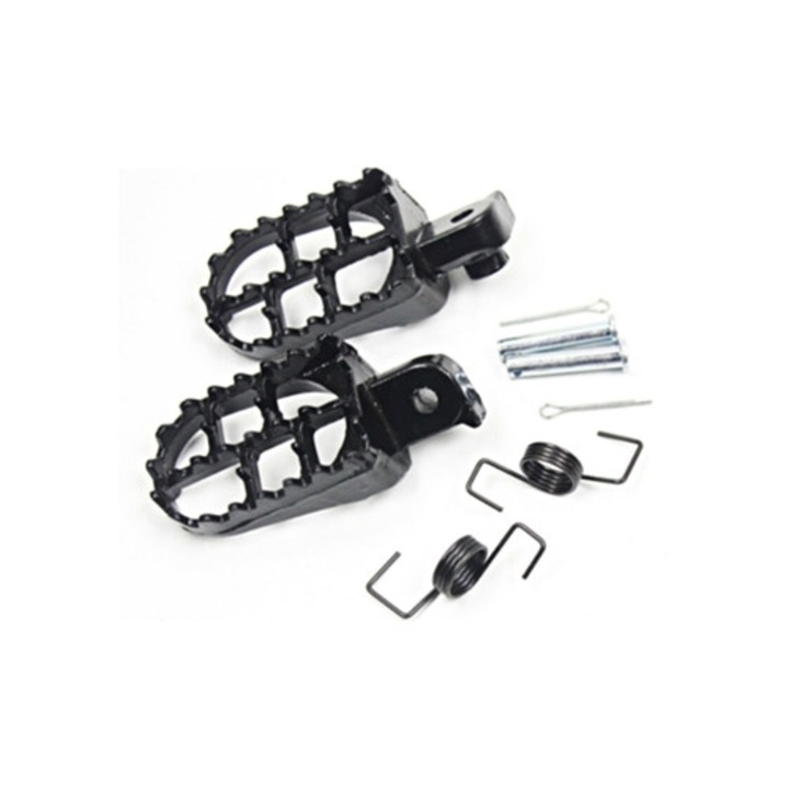 Set pedale repozitoare din aliaj de aluminiu pentru motociclete Honda XR50R, CRF50, CRF70, CRF80 si CRF100F