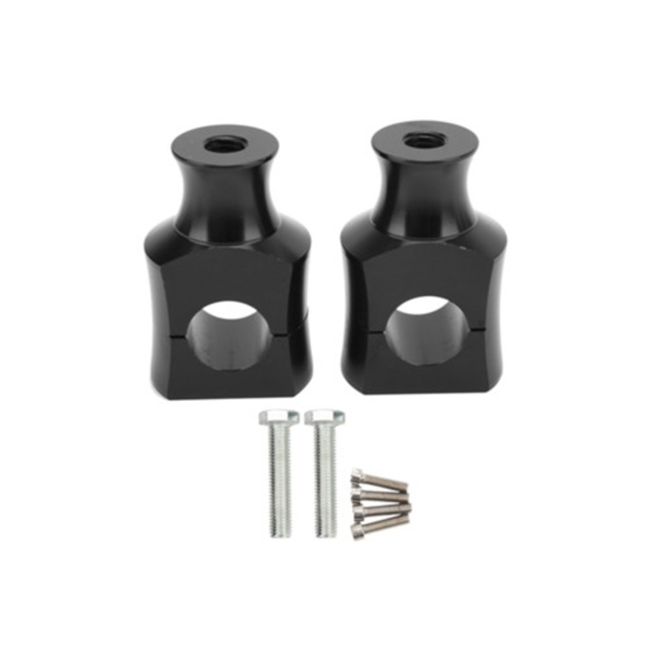 Kit inaltator pentru ghidon motocicleta, aliaj de aluminiu, universal