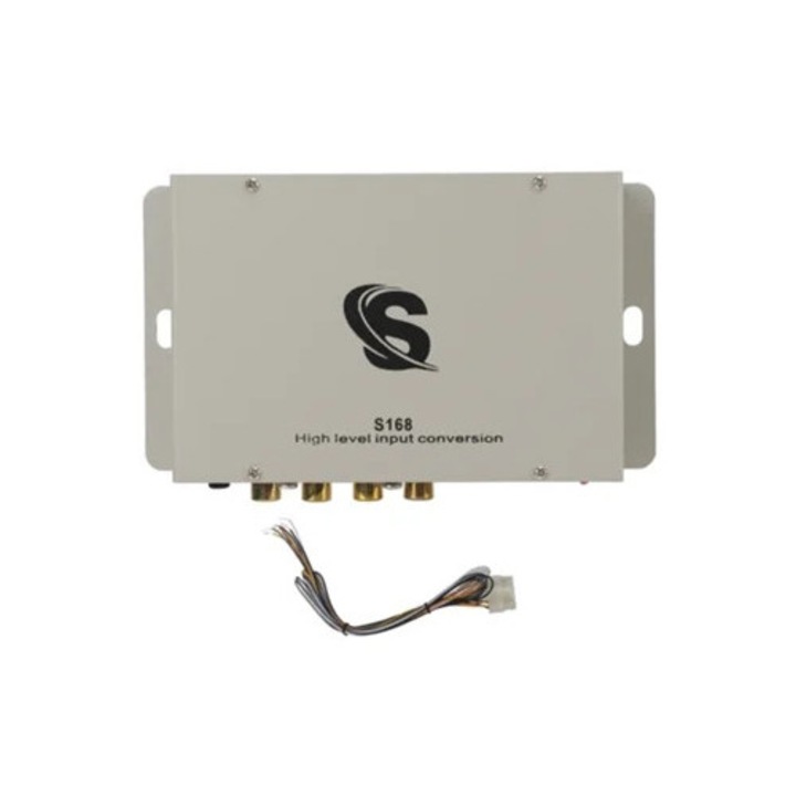 Convertor IC pentru iesire audio auto 2-4 canale, control zgomot, functie REM, DC 12V