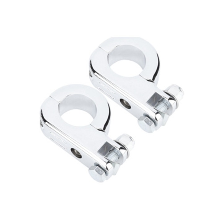 Suport universal pentru suport de picior motocicleta, prindere ajustabila 32mm, electroplacat, pentru Honda si Yamaha