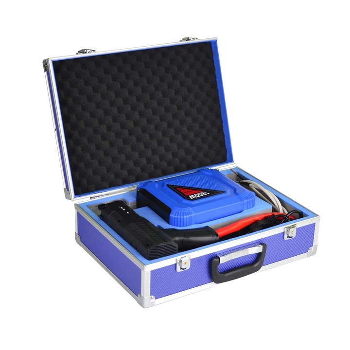 Indukciós Hősugárzó, Hordozható Kialakítás, Alumínium Doboz 1800W, EU Csatlakozó