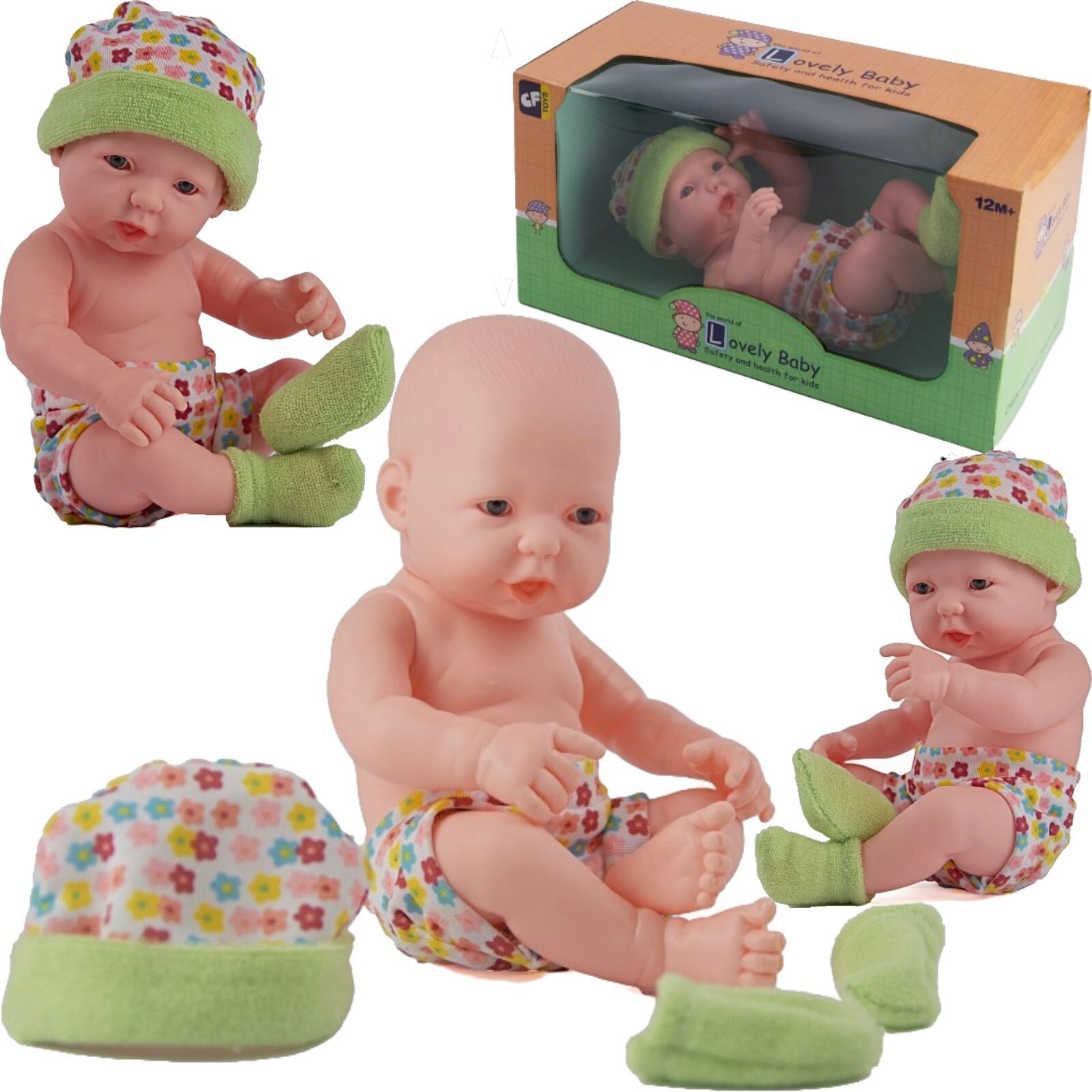 Lala Lovely Baby, accesorii colorate, 12 luni, 30x45cm - eMAG.ro