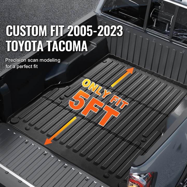Autó plató védőszőnyeg, TPE, minden időjárási körülményhez, Toyota Tacoma