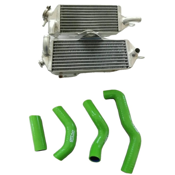 Racitor, performanta imbunatatita, constructie precisa, verde, set complet