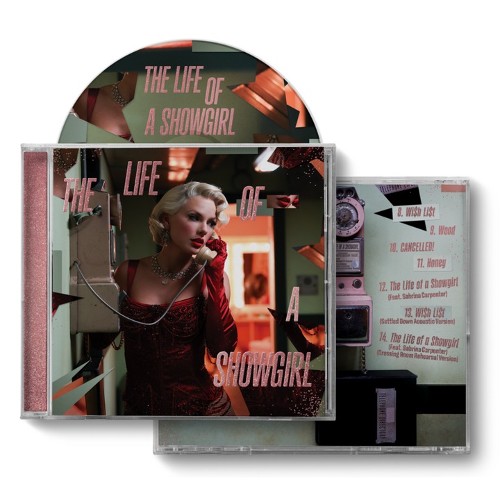 CD Taylor Swift - The Life of a Showgirl, Dressing Room Rehearsal Version, 2025, cu piese bonus