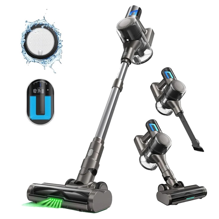 Aspirator fara fir TD1-Mate, putere de aspiratie 33 kPa, design usor, 2.6 kg, 45 minute autonomie