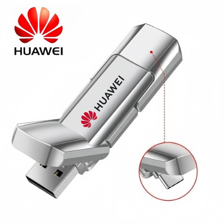 TIP-C Fashion Metal Pen drive 1TB Memory stick Cadou de afaceri U disc