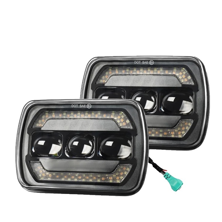 Proiector 150W, aluminiu durabil, 12000LM, 5x7 inch, IP68