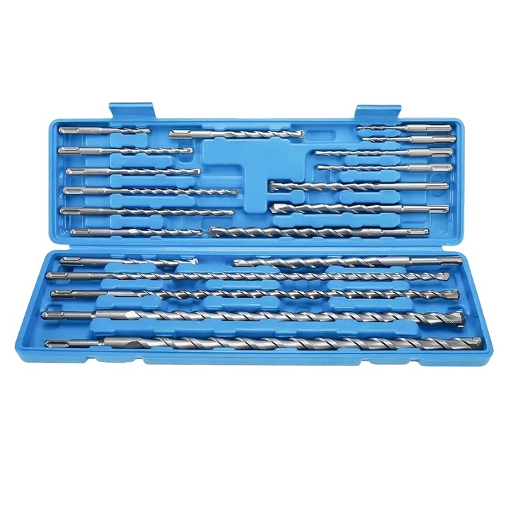 Set 20 Biti pentru Gaurit, Carbura, pentru Zidarie si Beton, Dimensiuni 5-20mm