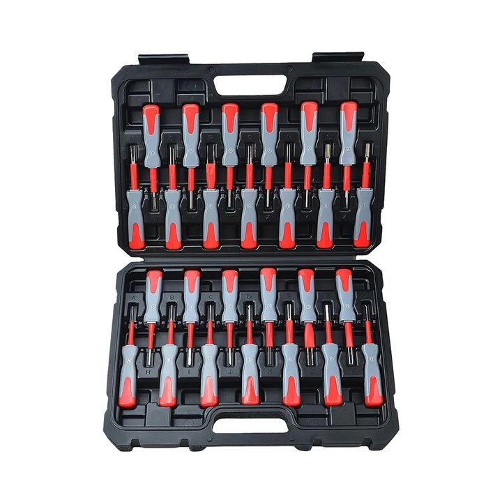 Set de scule pentru terminale, 26 de piese, design ergonomic, multicolor