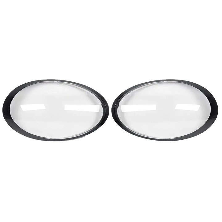 Capace faruri, policarbonat durabil, transparent, set 2 bucati, 52x23x20cm