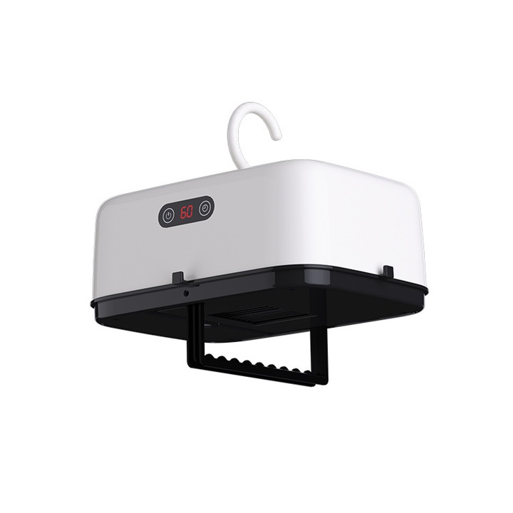 Uscator de rufe portabil, 9,4x6,7x4,1 in, uscatoare de rufe mici si compacte, masina electrica pliabila de uscare cu sac pentru uscare pentru calatorii, RV, acasa, apartament, uscator de rufe de calatorie cu temporizator multiplu