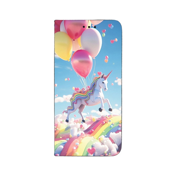 BestCase® Калъф тип книга, съвместим със Samsung Galaxy S25 Plus, Еднорог, Стойка, Джоб за карти, 1997791 FLB 1215