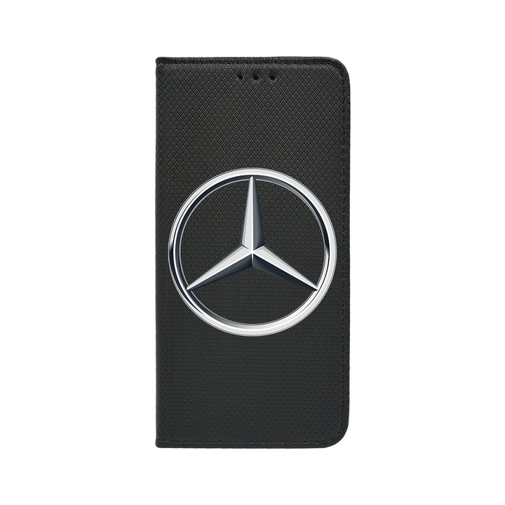 BestCase® Калъф, Съвместим със Samsung Galaxy A36 5G, Mercedes Benz, функция стойка, джоб за карти, 1997786 FLB 1731