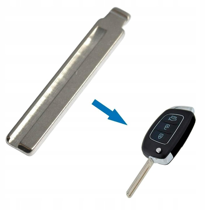 Kulcs penge Hyundai - Hyn17 - Gr243