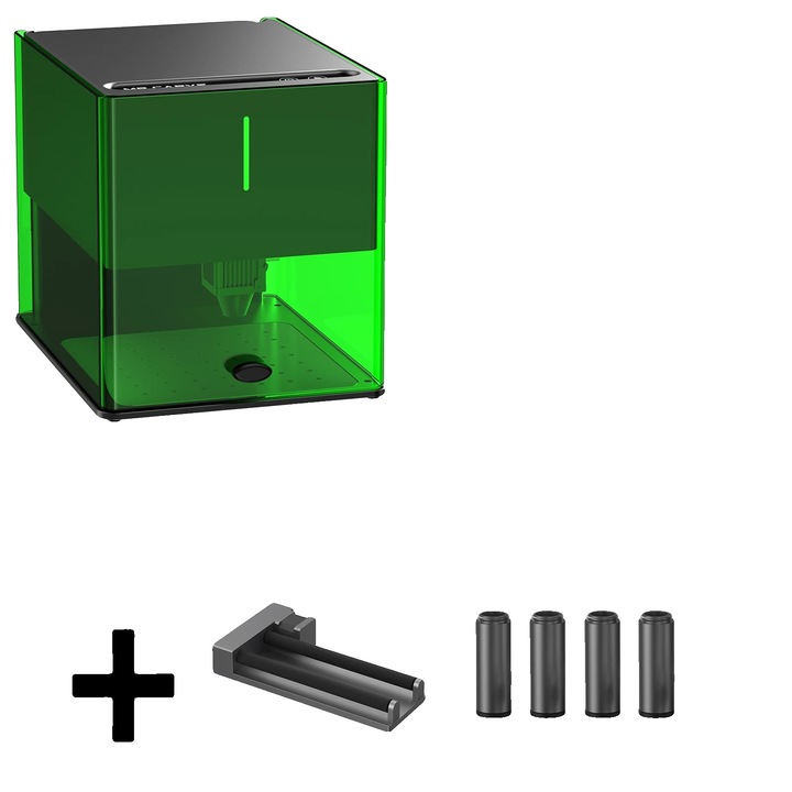 Masina de gravat laser portabila, capacitate versatila, design compact, 10W, 100x100mm