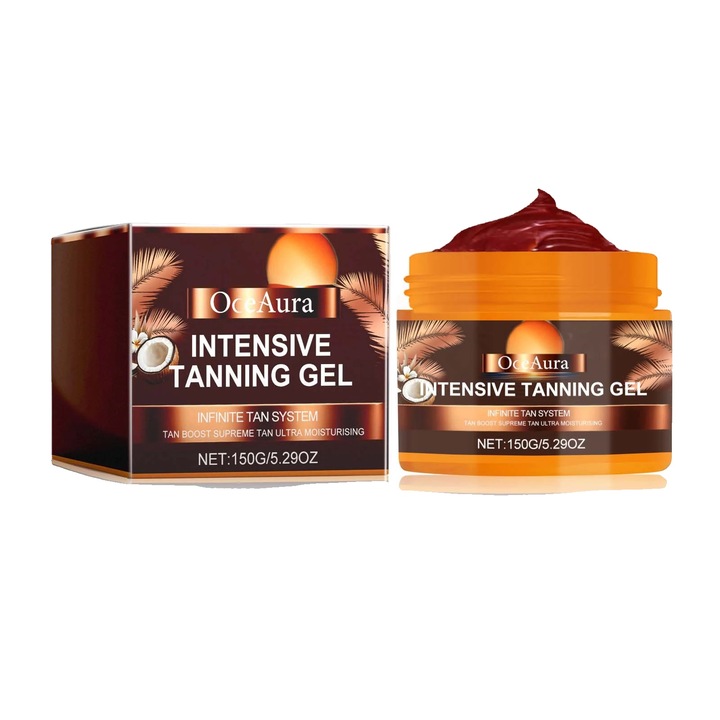 Autobronzant gel hidratant, OceAura,150g, set 4 bucati