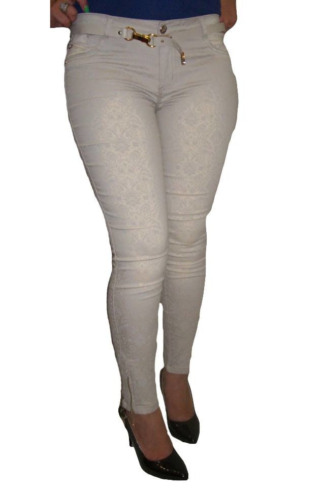 Pantaloni casual, mulati, D&J Exclusive, Bej