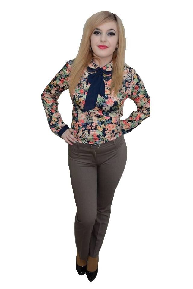 Pantaloni eleganti,croiala moderna,D&J Exclusive, Nisipiu