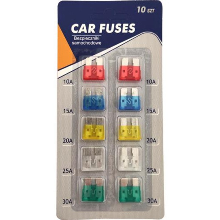 Комплект плоски предпазители 10 бр., Lamiro