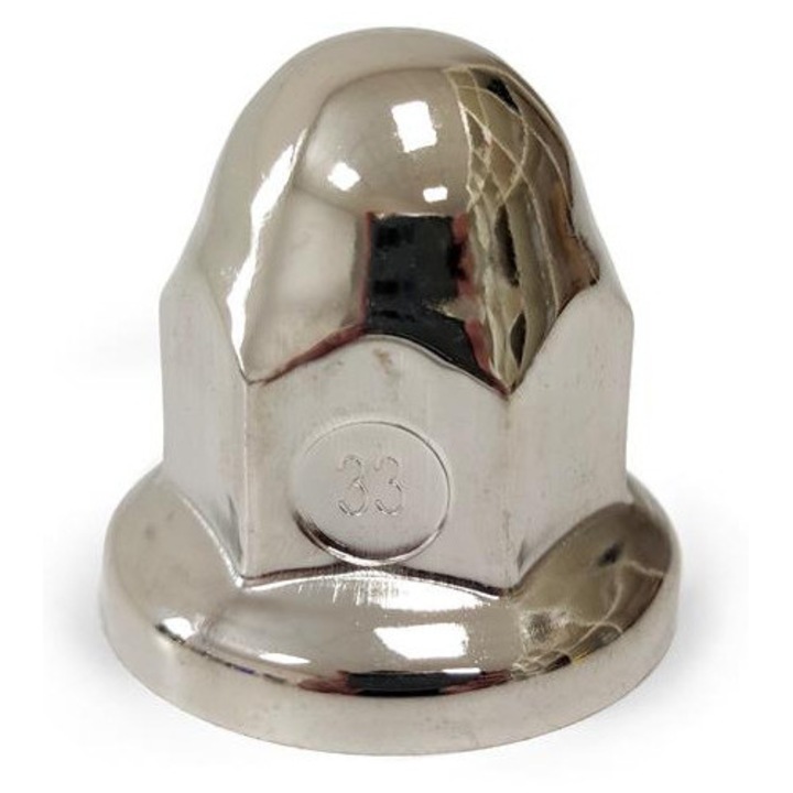 Capac valva roata auto, Lamiro, inox, S-33