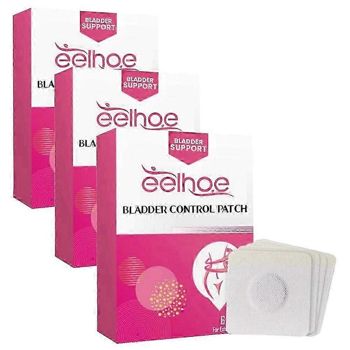 Plasturi pentru incontinenta urinara, 6PCS/set, ingrediente naturale, 7x6cm