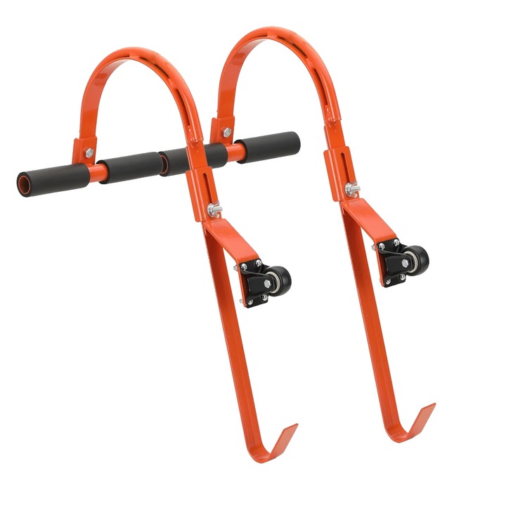 Létrakampók, 500 lbs teherbírás, rozsdamentes acél, állítható