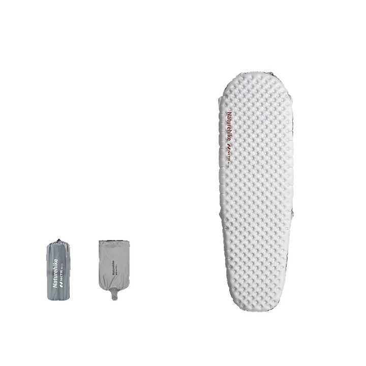 Saltea camping portabila R5.8Mummy-S, dimensiuni standard, multicolor, usor de transportat