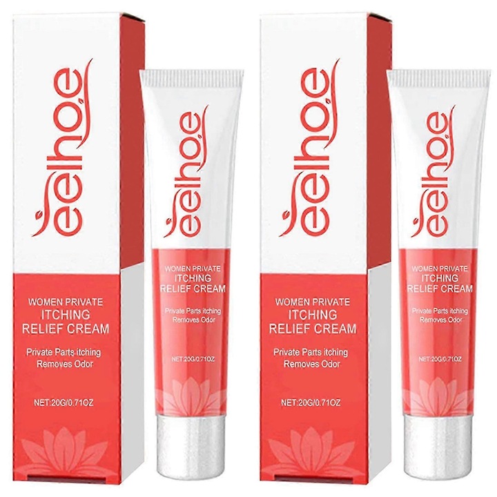 Intim viszketés elleni krém, Eelhoe, 2 darab, 12.5x3cm