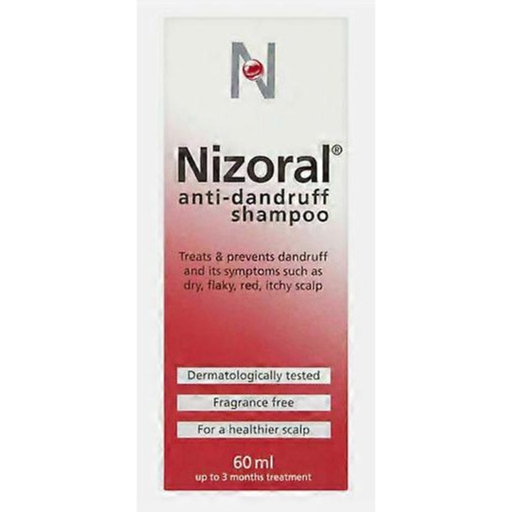 Шампоан против пърхот, 60 мл, натурална формула, контрол на омазняването, комплект от 3 броя