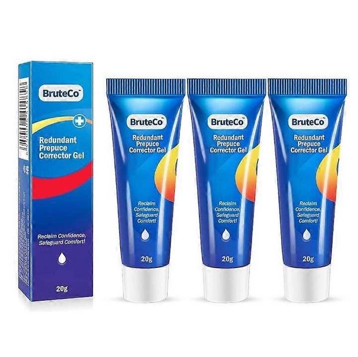 Fimózis korrekciós gél, 3 darab, természetes összetevők, hidratálás és bőregészség