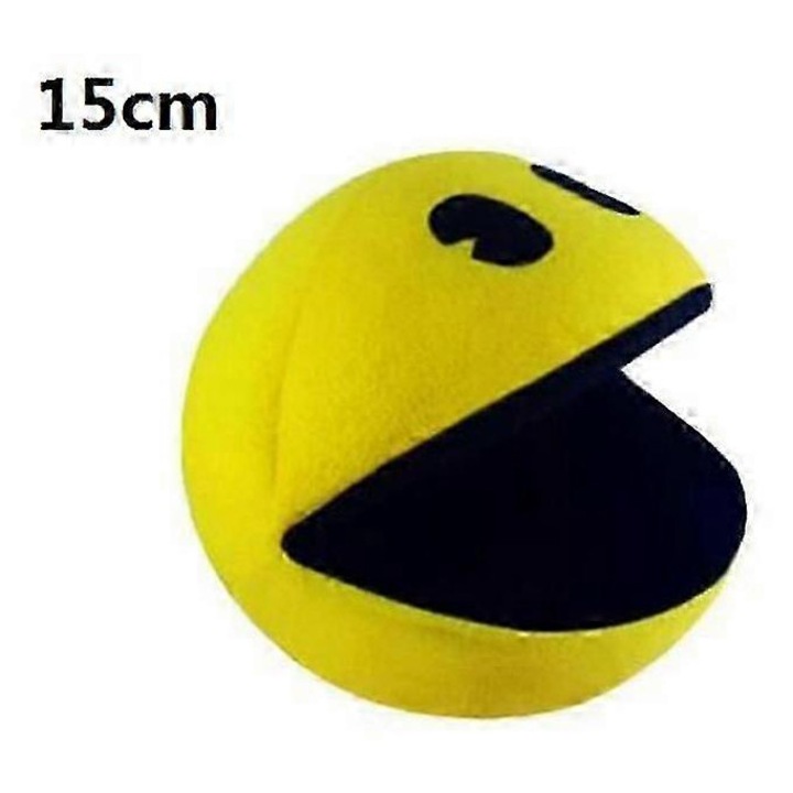 Jucarie de plus Pac-Man, 15cm, unisex, set 1 bucata